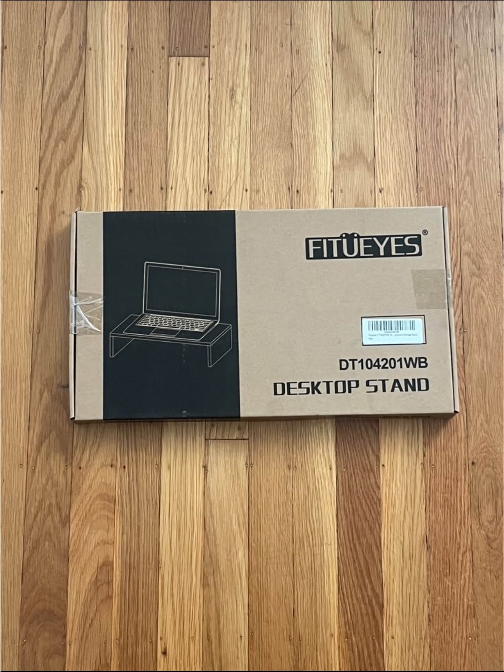 BNIB Black Desktop Stand - Elevated Monitor & Laptop Riser